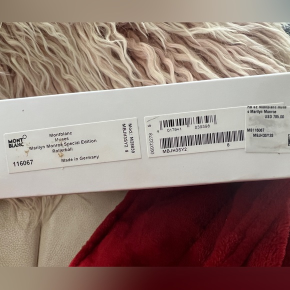 Rollerball Marilyn Monroe Collectors Montblanc - Picture 6 of 7